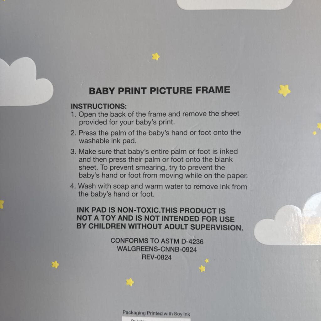 *NEW Print Picture Frame