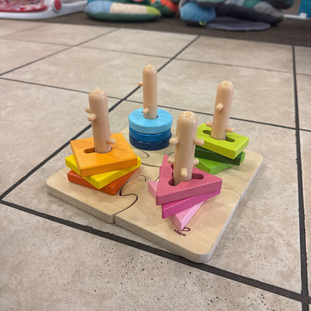 Puzzle w/ Shape Sorter