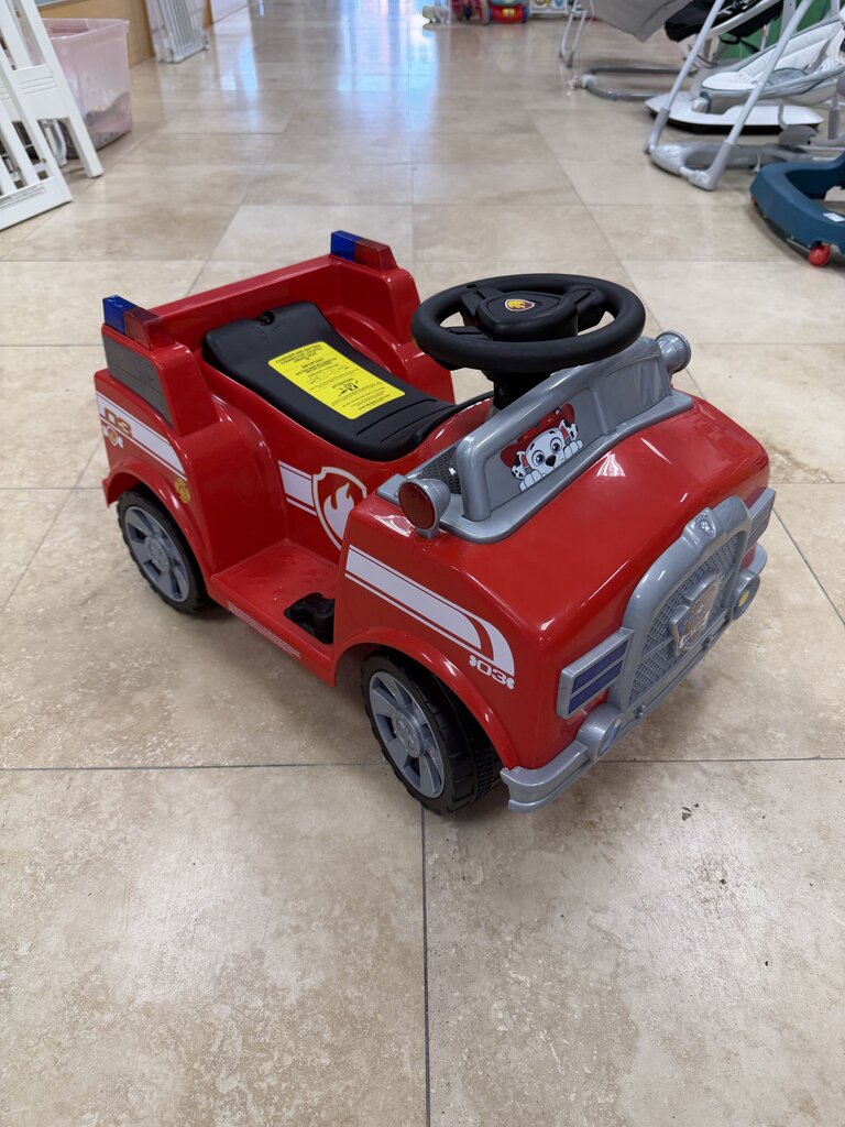 *Paw Patrol Marshall 6V Quad(NO CHARGER)