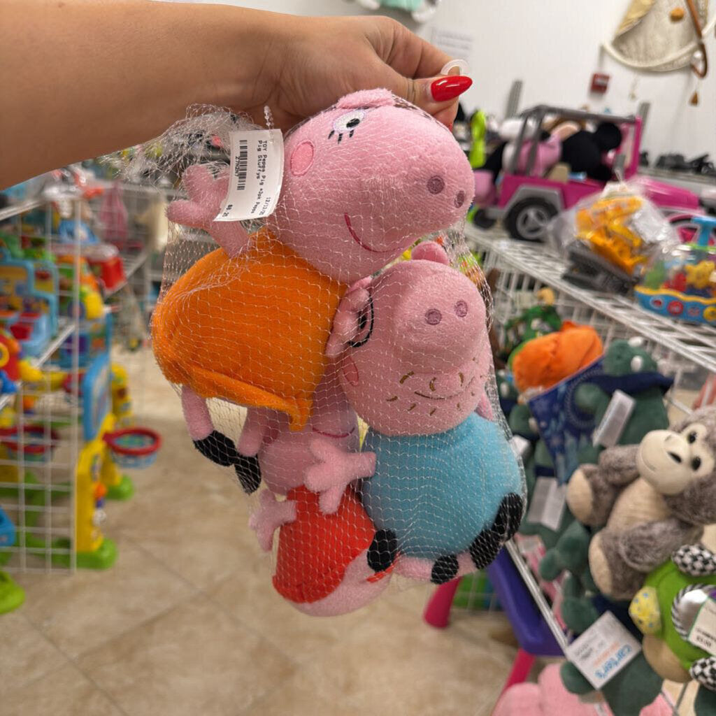*3pk Peppa Pig Stuffys