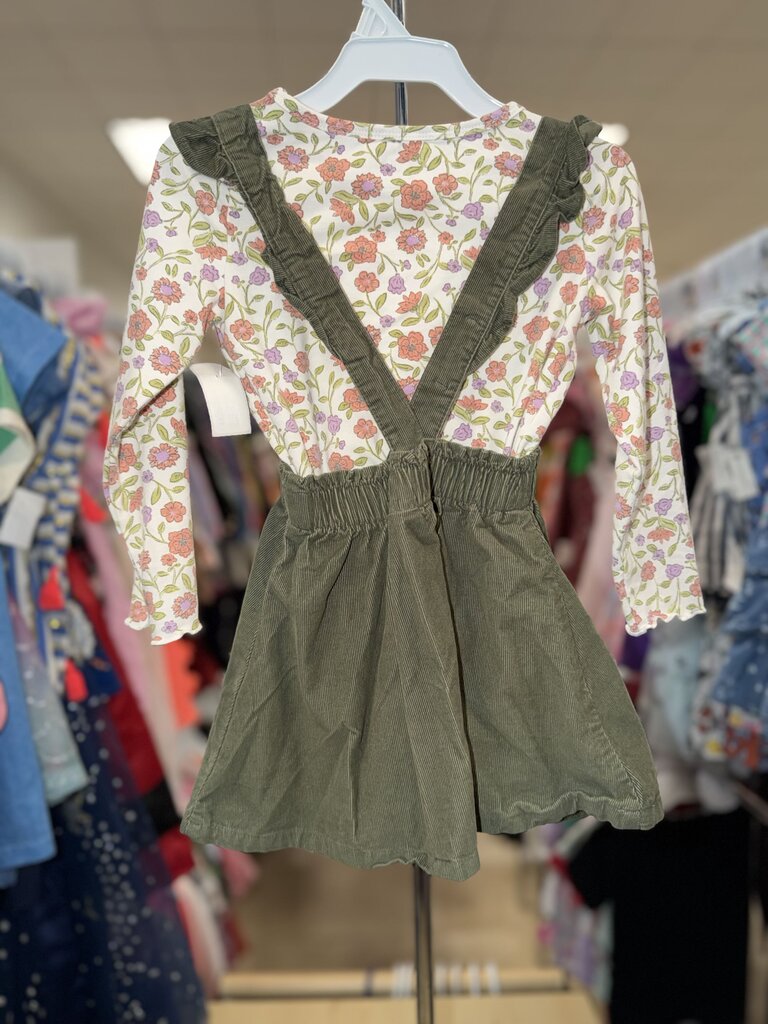 *Green Corduroy Overall