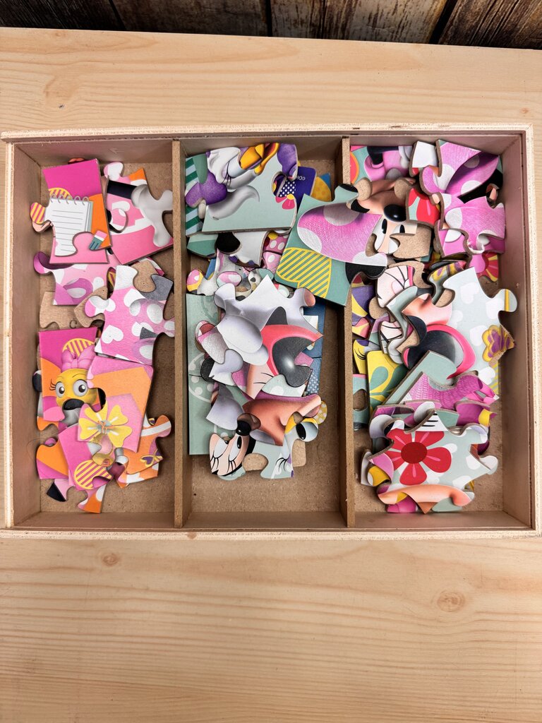 *5pk Puzzles w/storage box