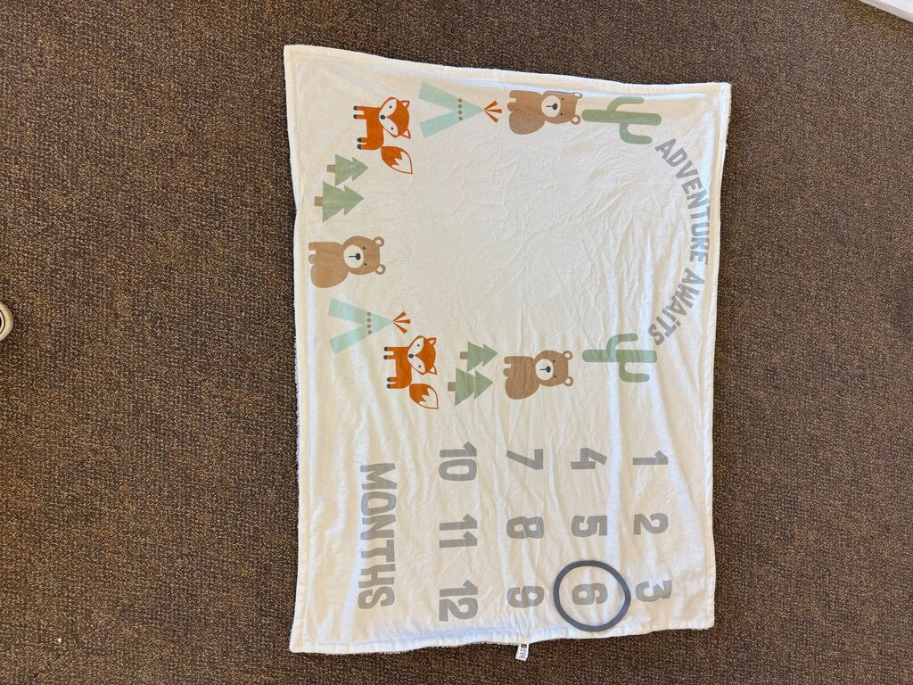 Forest Milestone "Adventure Awaits"