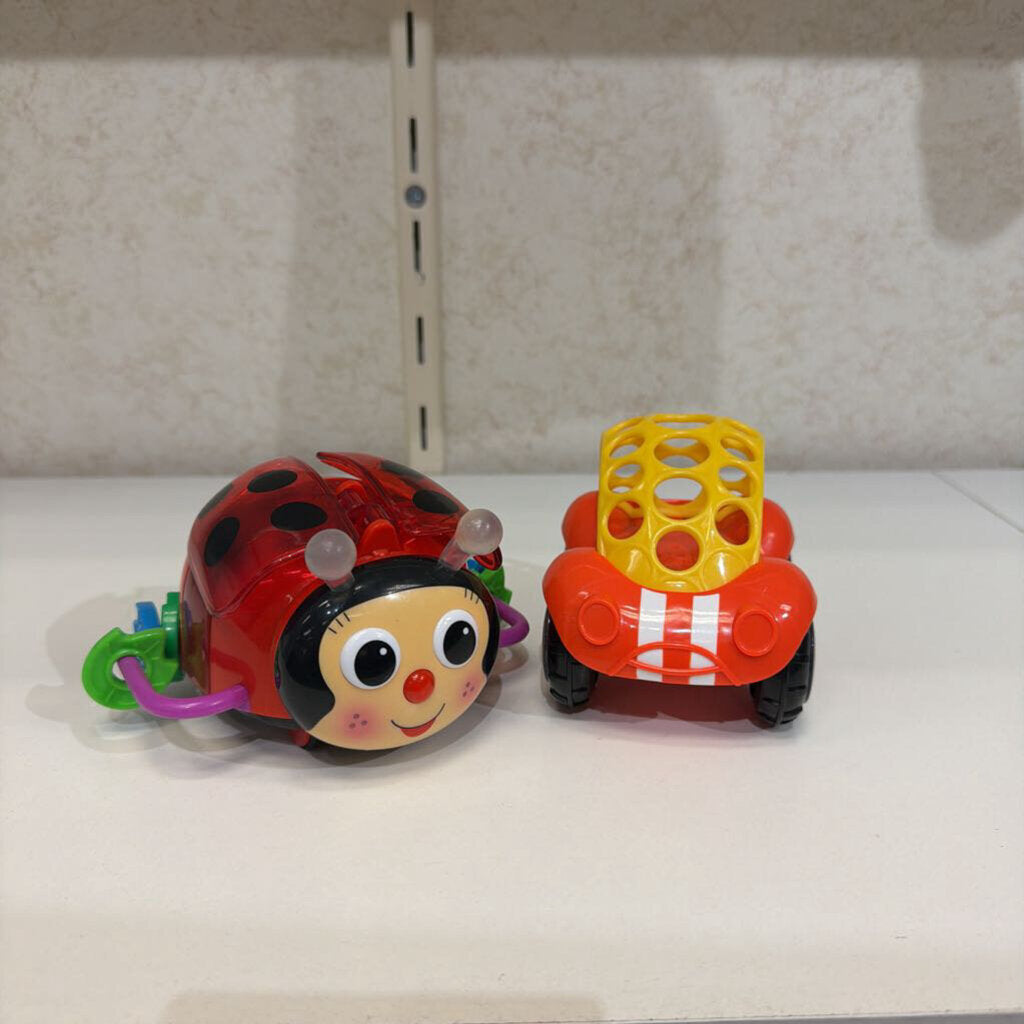 2 pc rolling toys