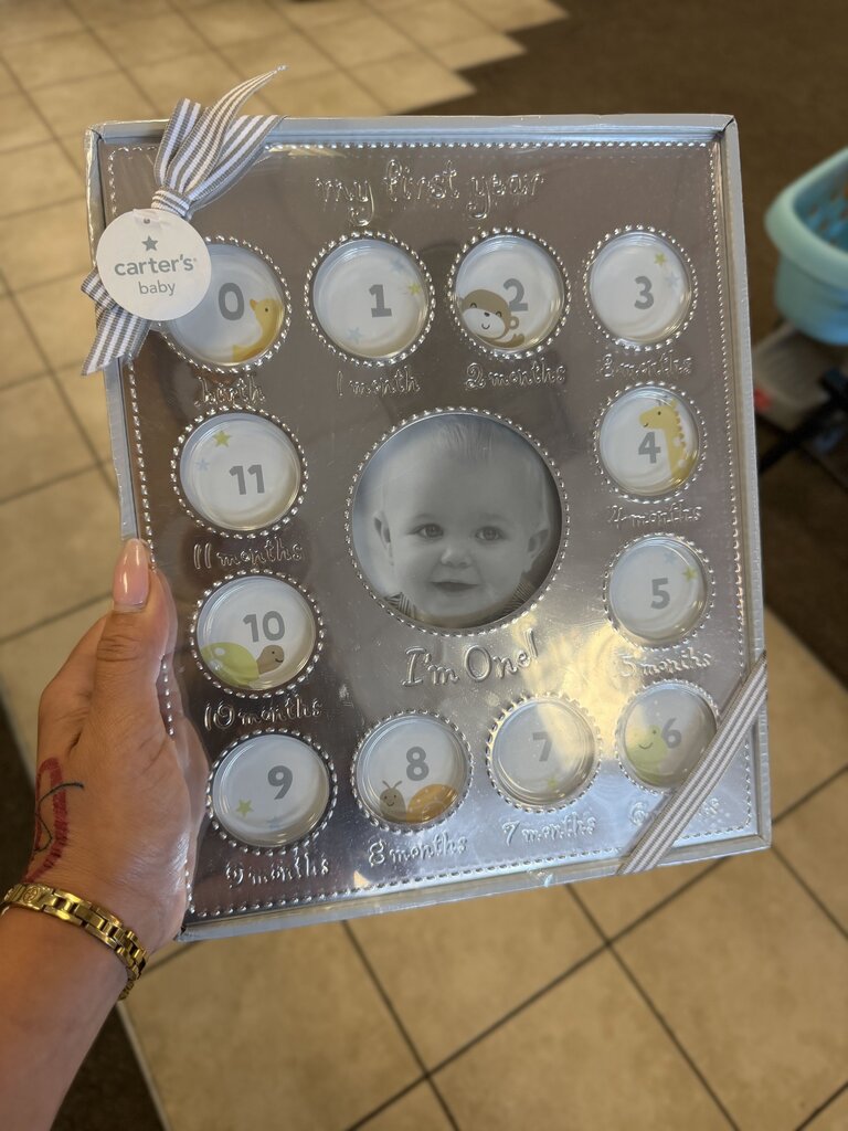 *NEW My First Year Picture Frame