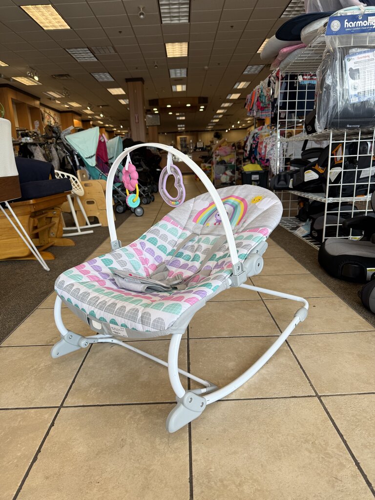 Rosy Rainbow Infant to Toddler Rocker