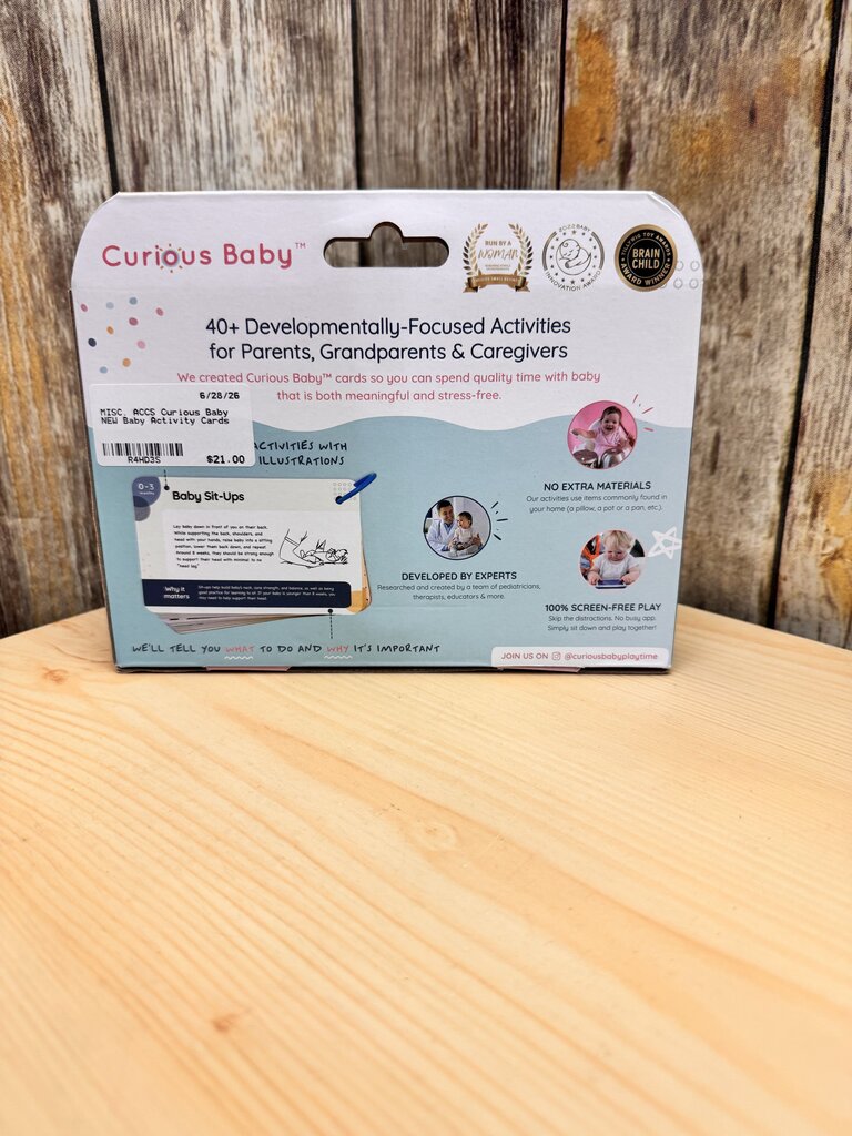 NEW Baby Activity Cards