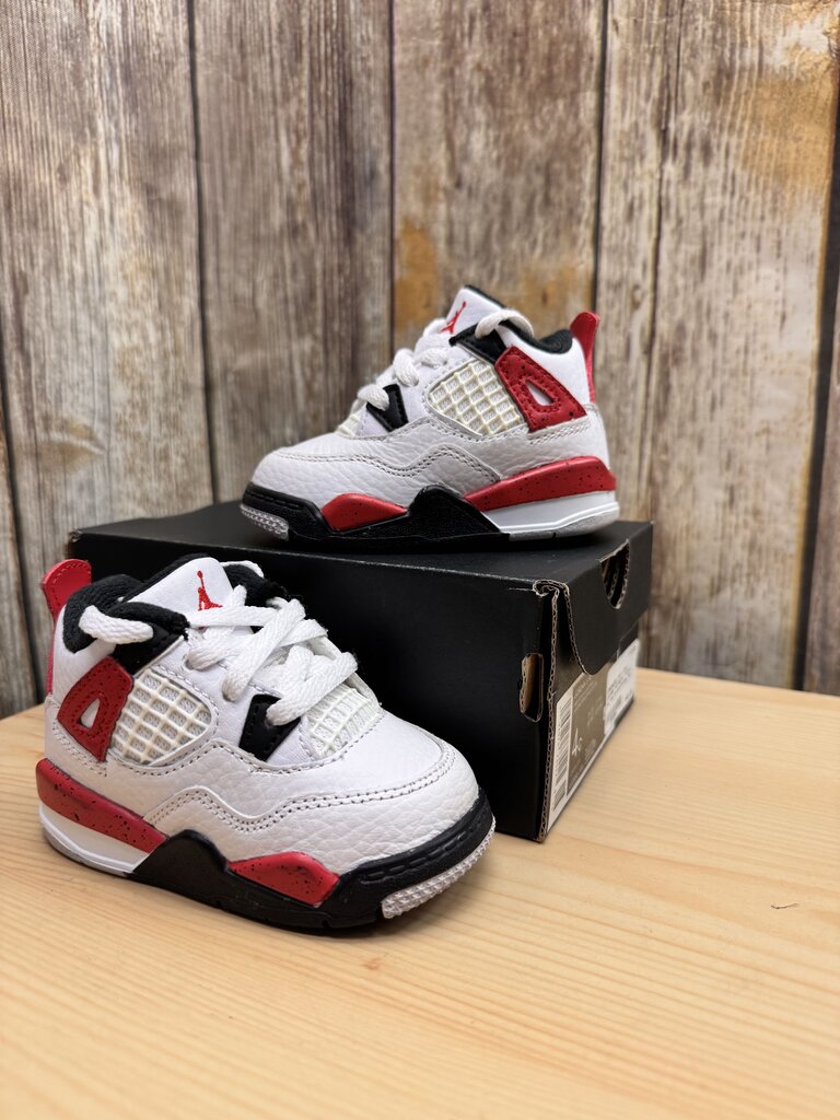W/BOX Retro 4 'Red Cement'