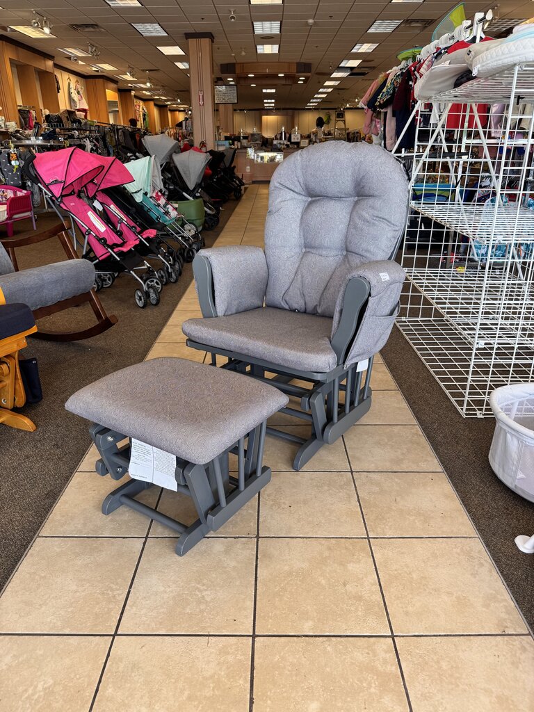 Hoop Glider & Ottoman