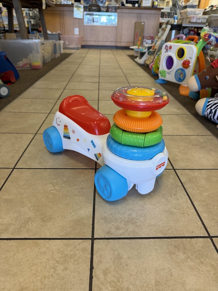 Rock-a-Stack Exclusive Ride-On