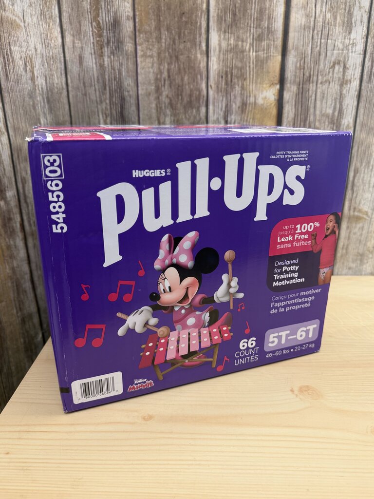 NEW Pullups Minnie Mouse 66ct