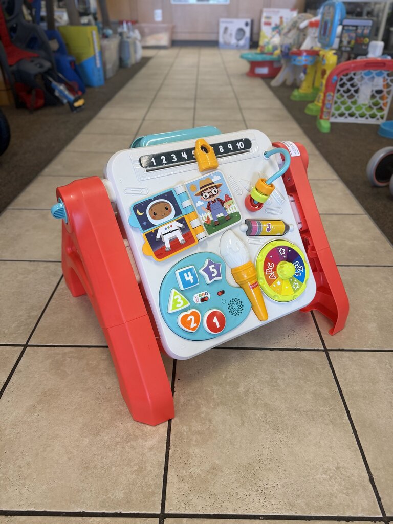 *laugh and learn 4-in-1 activity table and easel