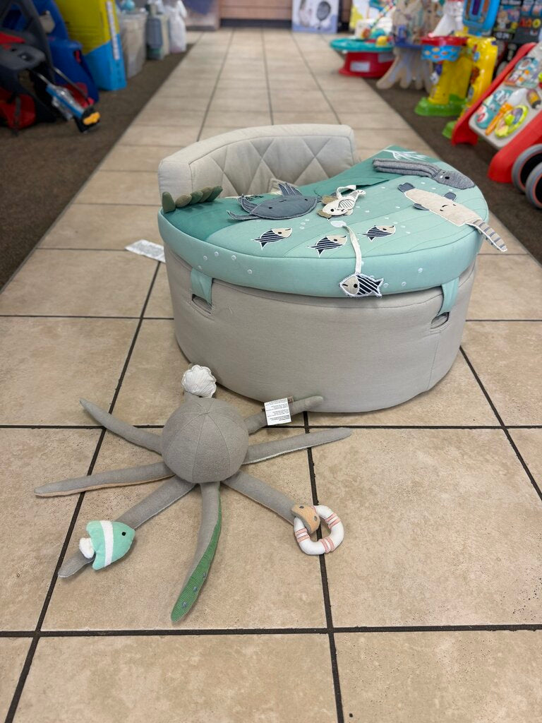 Sea Life Baby Activity Chair w/ Sealife Octopus Toy