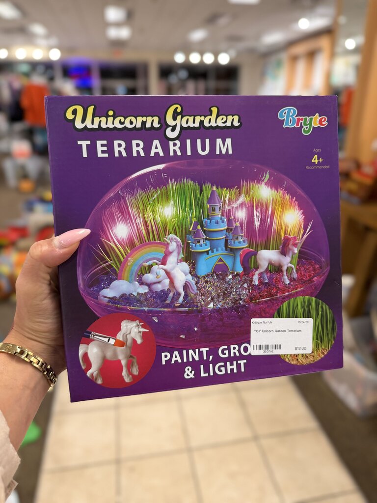 Unicorn Garden Terrarium