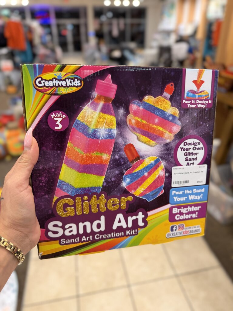 Glitter Sand Art Creation Kit
