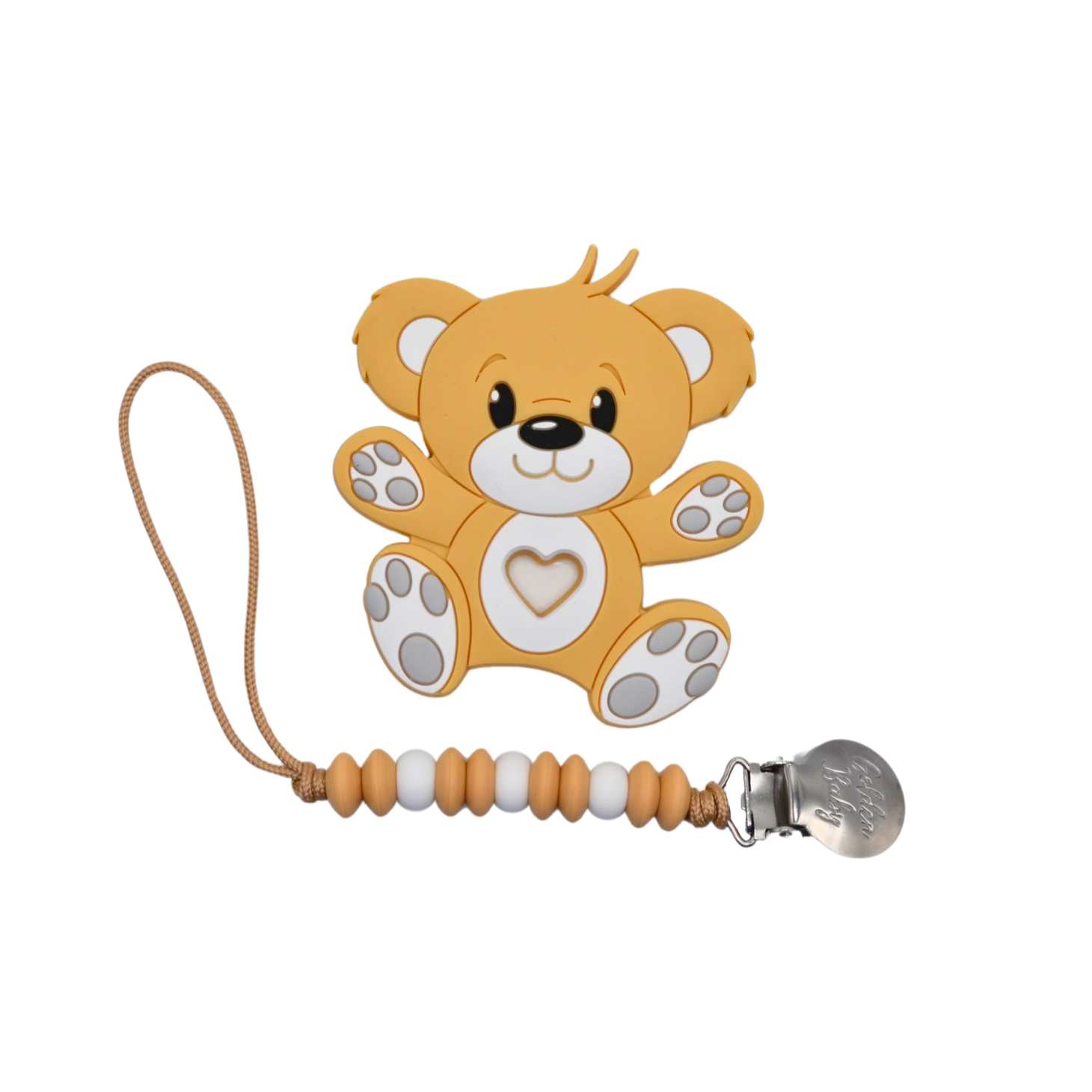 Bear Teether Set // Brown
