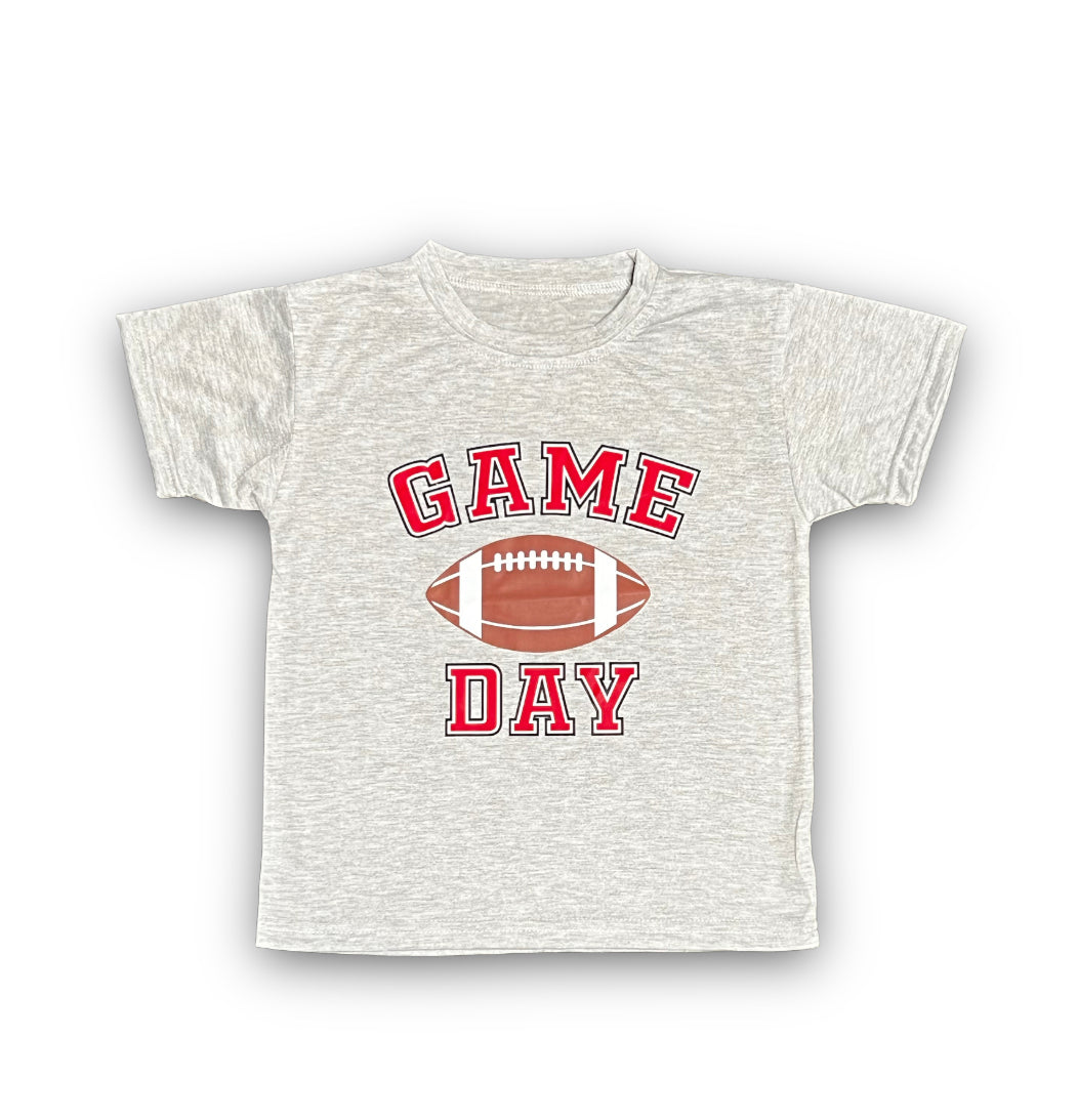 Red Game Day Kid T-shirt