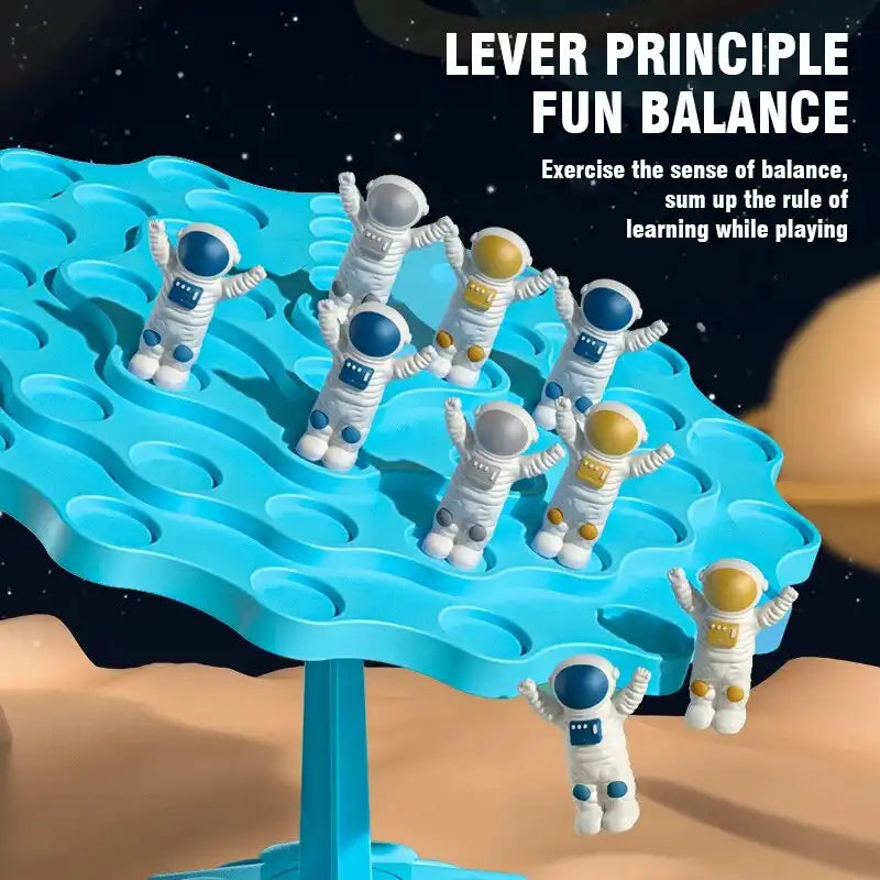 MEACAOFG Spaceman Balance Tree Toy Children_s Educational Montessor
