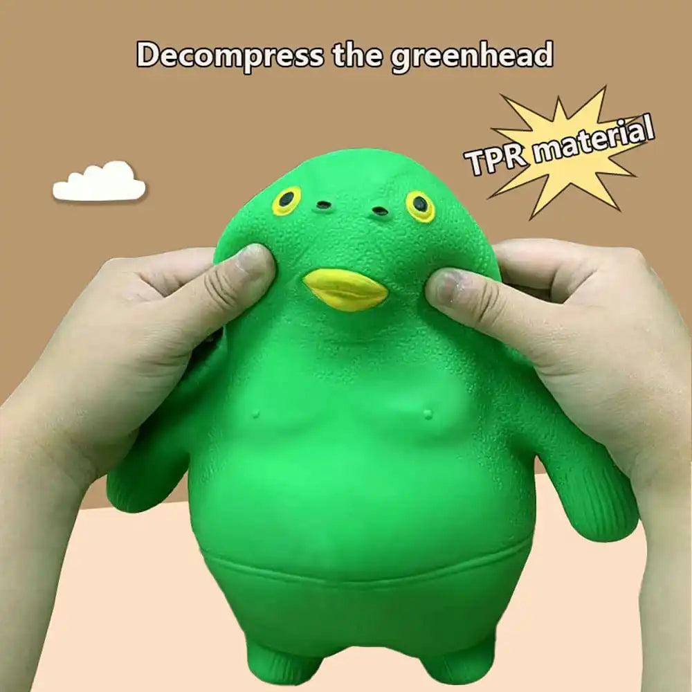 MEACAOFG Greenhead Fish Toys Squeeze Toy Gorilla Pinch Toy Squishy Autism Stress Reliever Toys Fidget Toys Stretch Vent Gorilla Decompression Anti Stress
