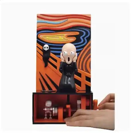 MEACAOFG Mobile Toys M-SKU-20200239 Vincent Willem van Gogh Mobile Art Trend Play Figure Model 20CM Children's and Adult Birthday Gift