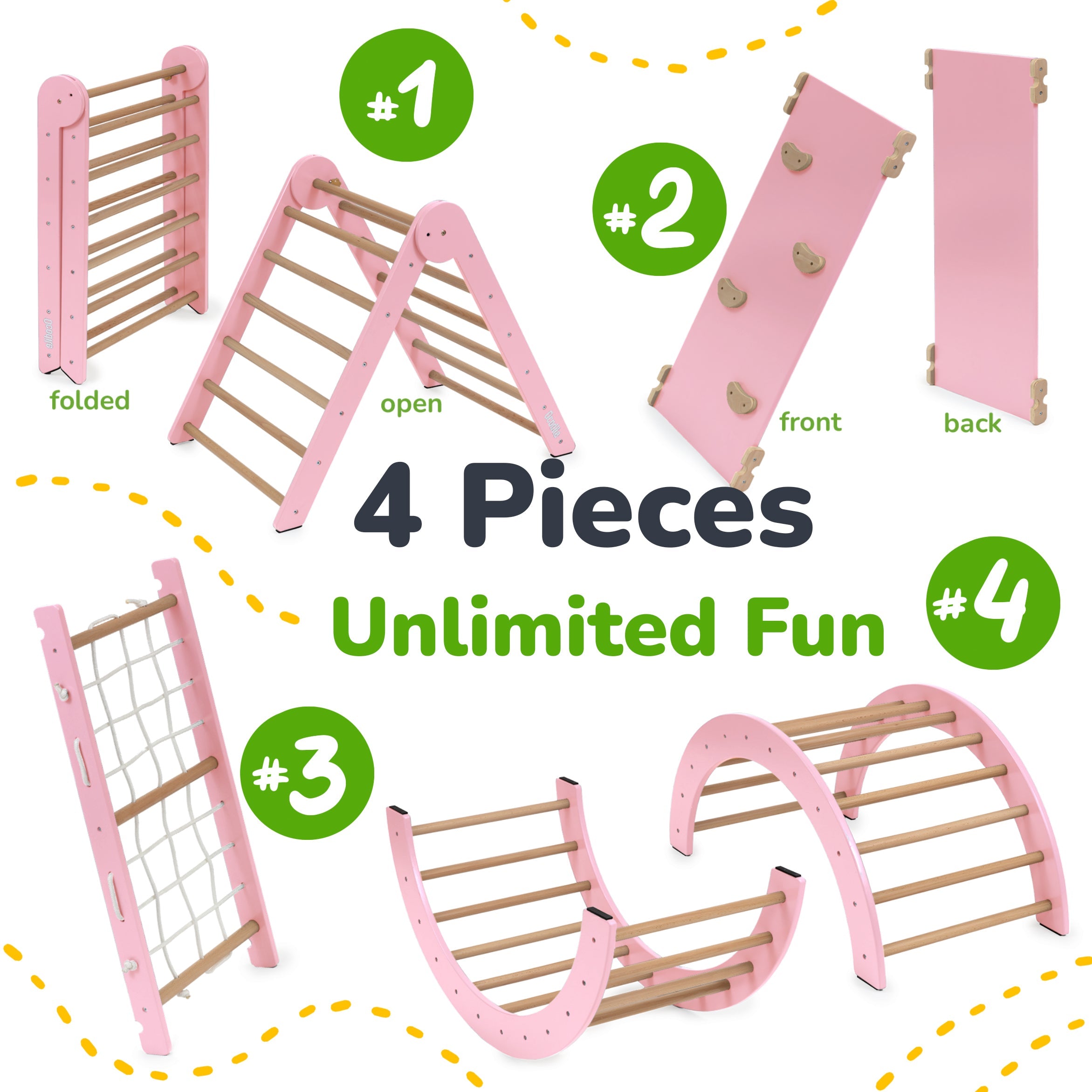 Climbing Set: 4-Parts