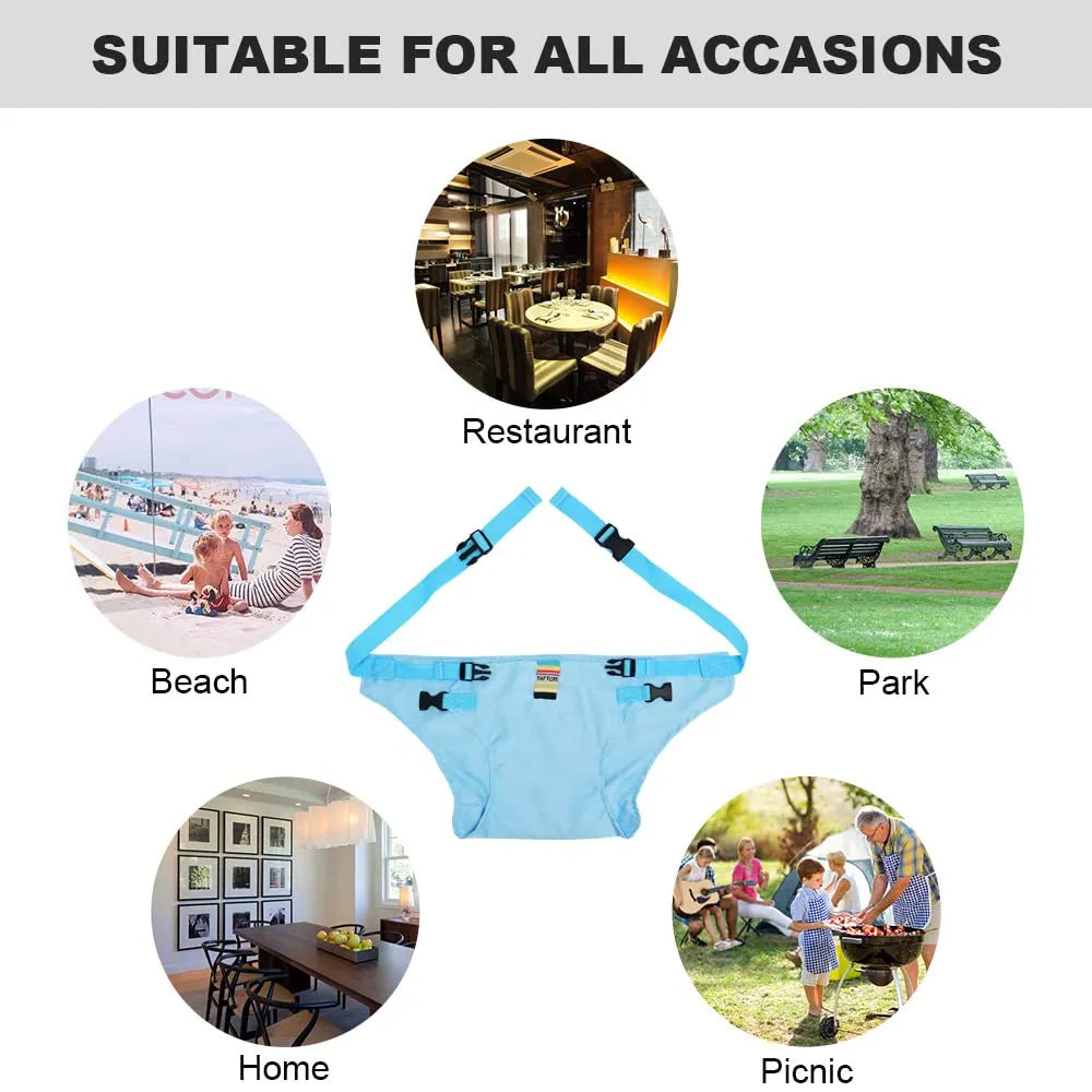 Premium Baby High Chair Safety Harness - 5-Point Adjustable Dining Seat Belt for Toddlers