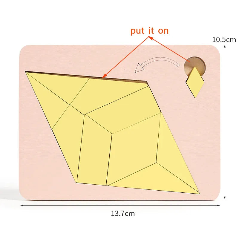 MEACAOFG Intelligent Unlock Toy Kong Ming Lock Brain Teaser Iq Puzzles Wooden Toys Montessori Children Adult Decompression Thinking Games