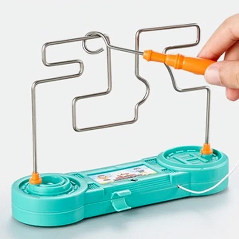 MEACAOFG Touch Maze Game Party Funny Game Science Experiment Toys Electric