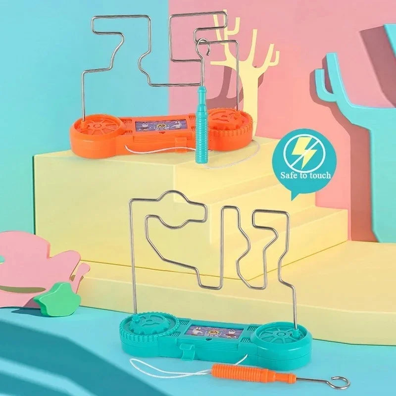 MEACAOFG Touch Maze Game Party Funny Game Science Experiment Toys Electric