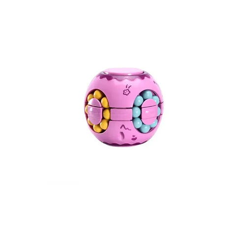 MEACAOFG Rotating Bean Intelligence Fingertip Cube for Kids Finger Gyro