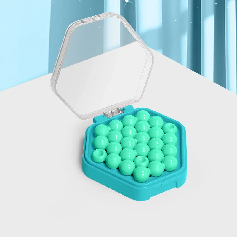 MEACAOFG Mini Pocket Puzzle Color Beads Game Party Tabletop Game Children's Spatial Logical Thinking Training Kid Enlightenment Teaching