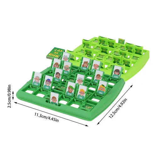 MEACAOFG Guess Who Am I Classic Board Game Memory Training Parent Child Leisure