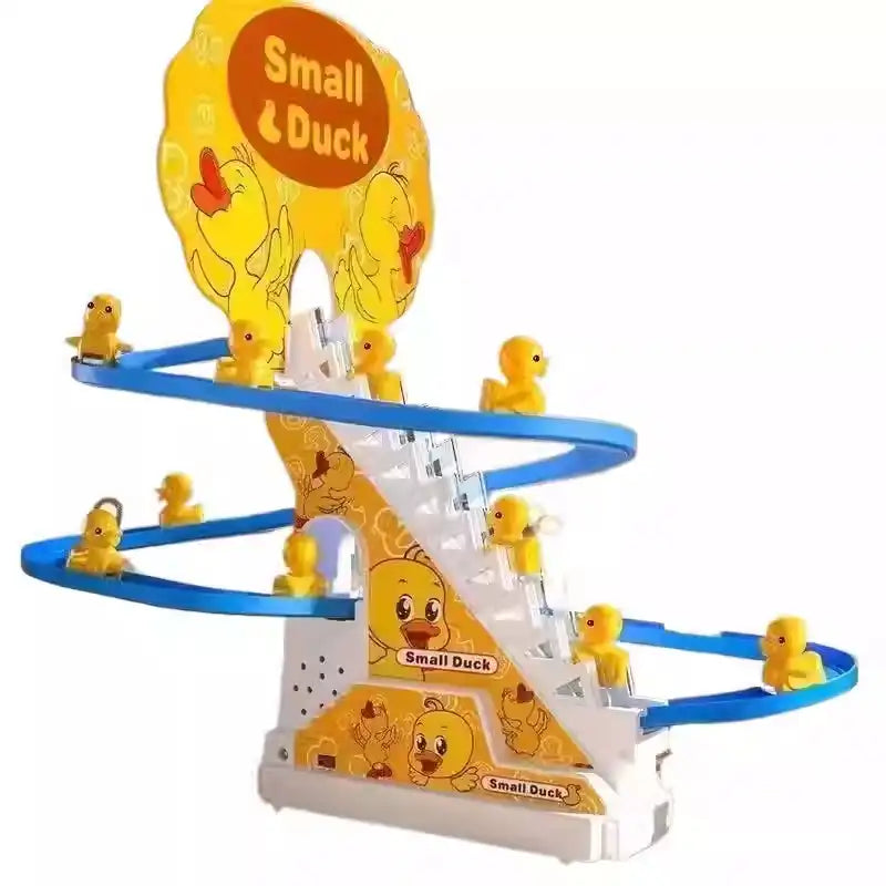 Interactive Stairway Duckling Toy - Educational Baby Development Toy for 0-6 Months