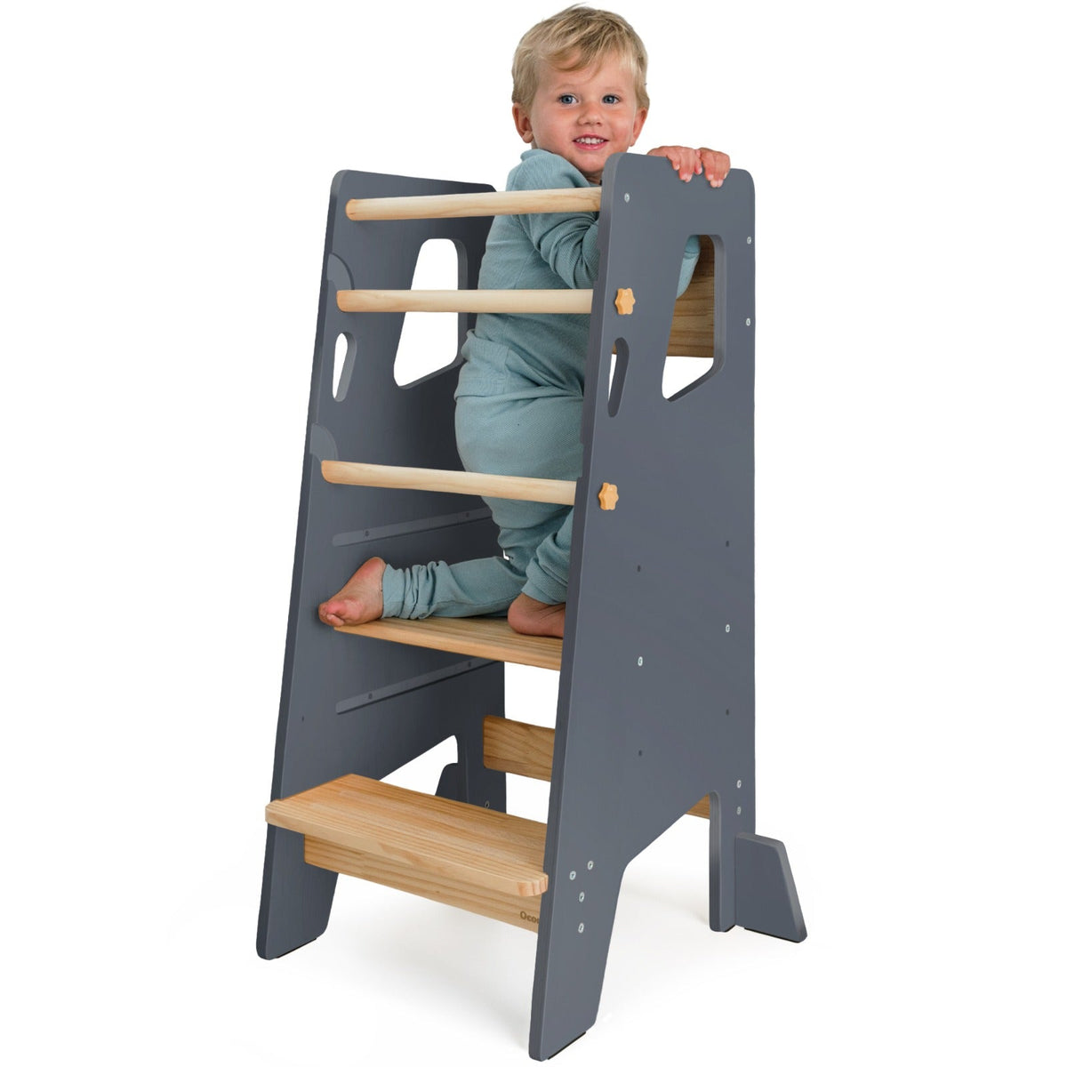 Montessori Toddler Tower - Adjustable Kitchen Stool Helper