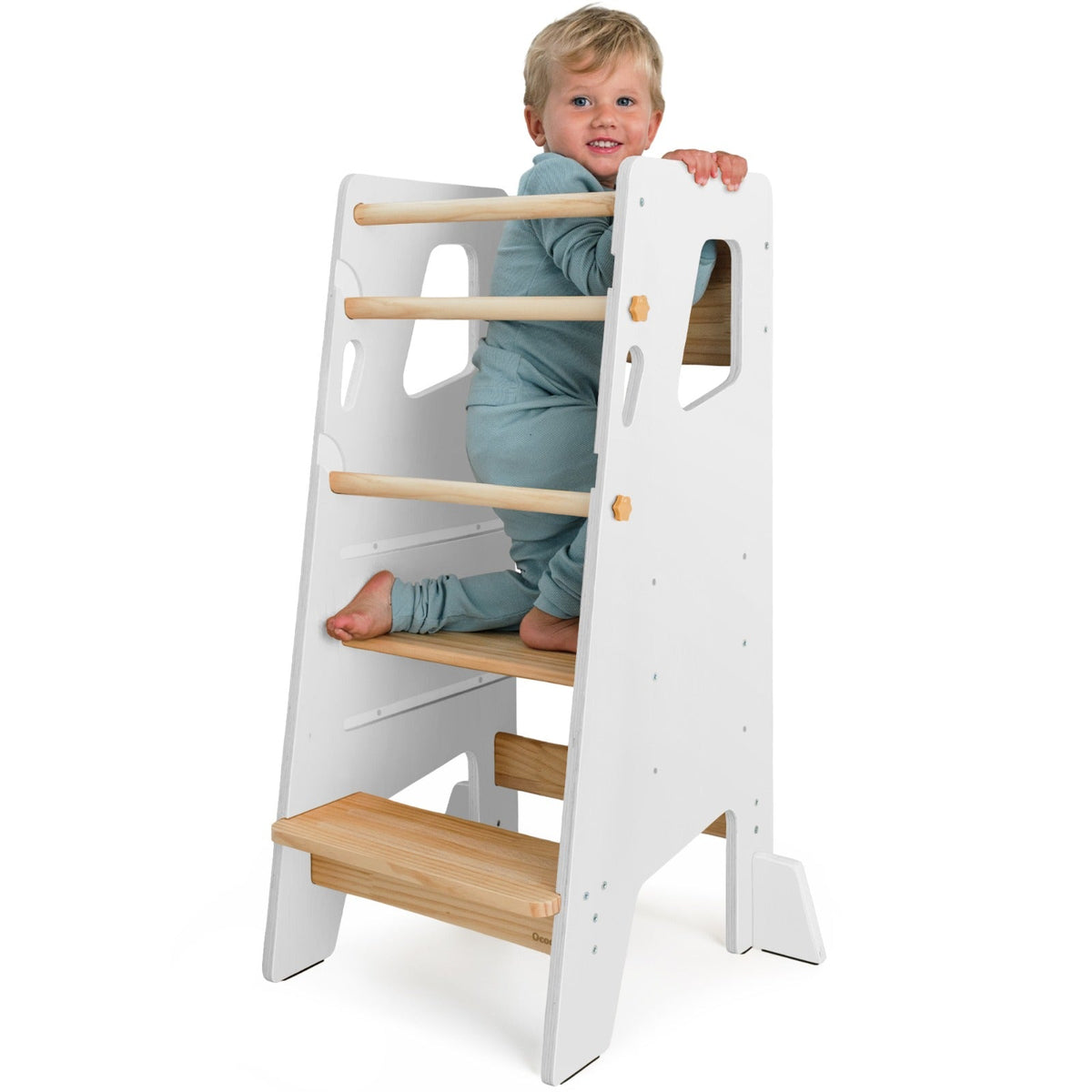 Montessori Toddler Tower - Adjustable Kitchen Stool Helper