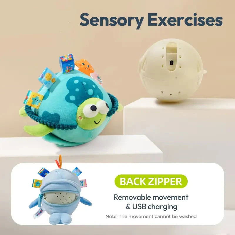 Musical Bouncing Ball Set - Interactive Sensory Toy for Babies & Toddlers