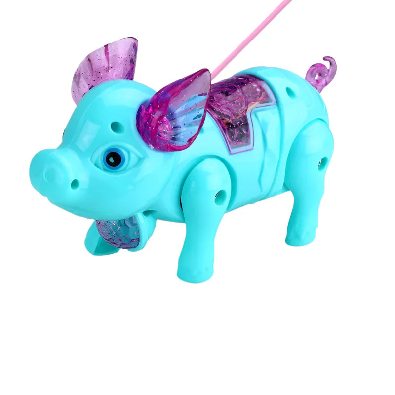 Adorable Baby Pig Plush Toy - Soft Educational Sensory Toy for Infants 0-12 Months