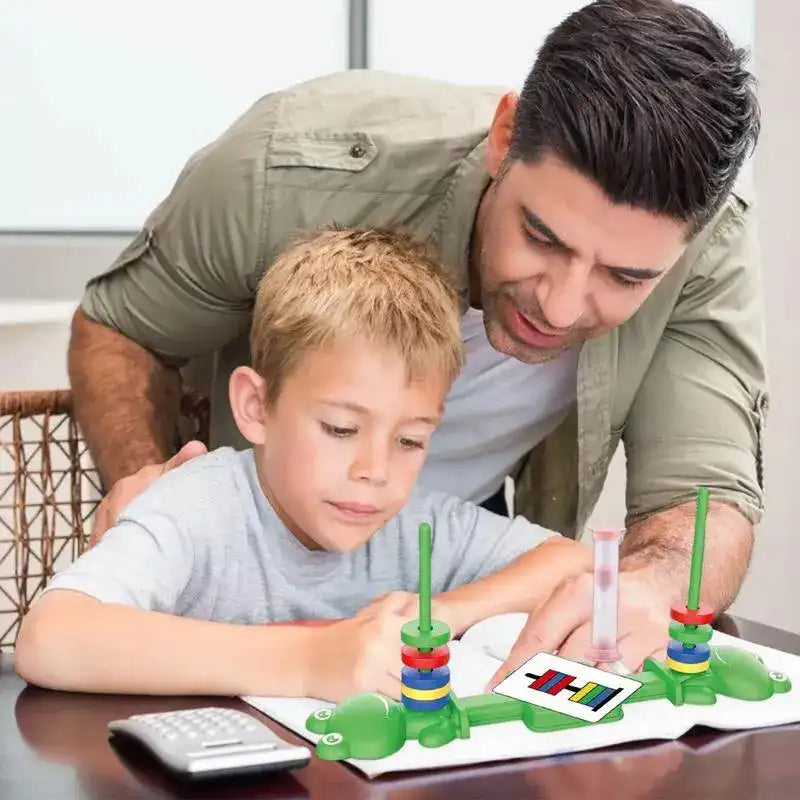 Magnetic Ring Game Magnetic Rings Fidget Toys Touch And Match Board Magnetic Board Games For Kids Evolution Board Game-MEACAOFG