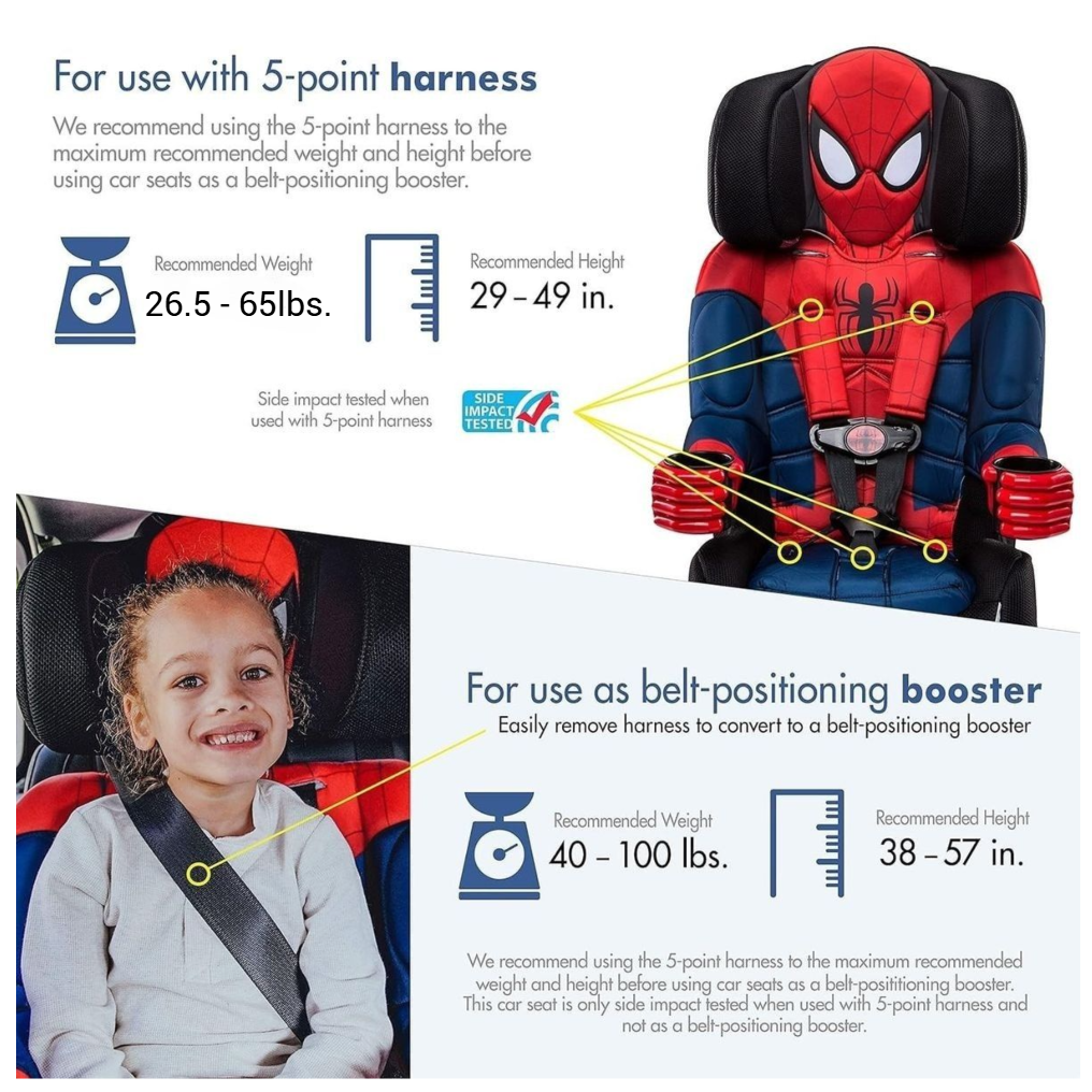 SPIDER-MAN | 2-in-1 Car Seat